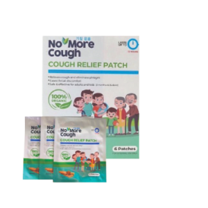 No More Cough Cough Relief Patch 6s | Ease Throat Discomfort For 3 Months+ Years Old